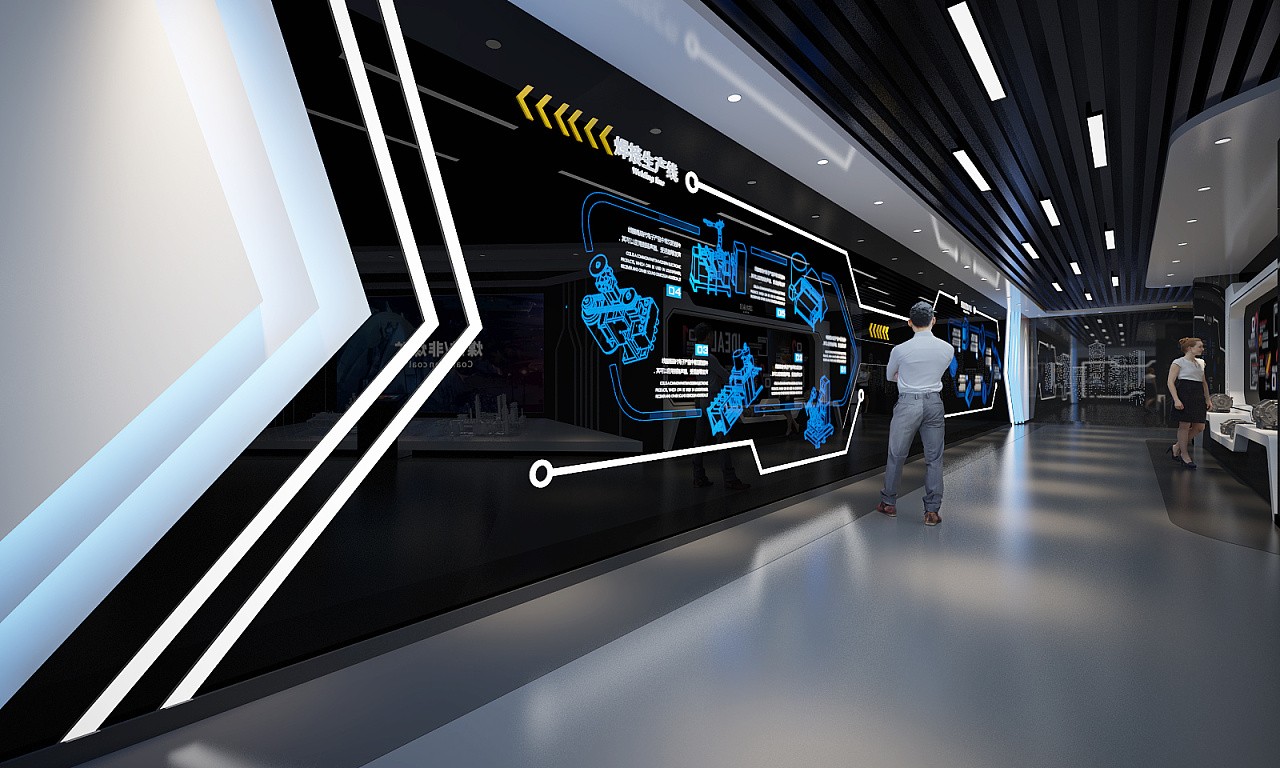 数字化企业展馆展厅设计